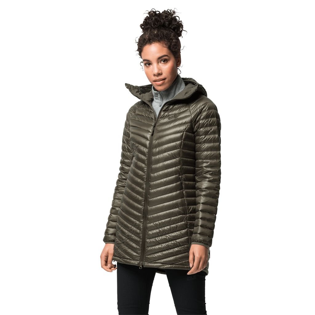 Jack Wolfskin ATMOSPHERE Vestes Femme Gris - WMBVTXR-08